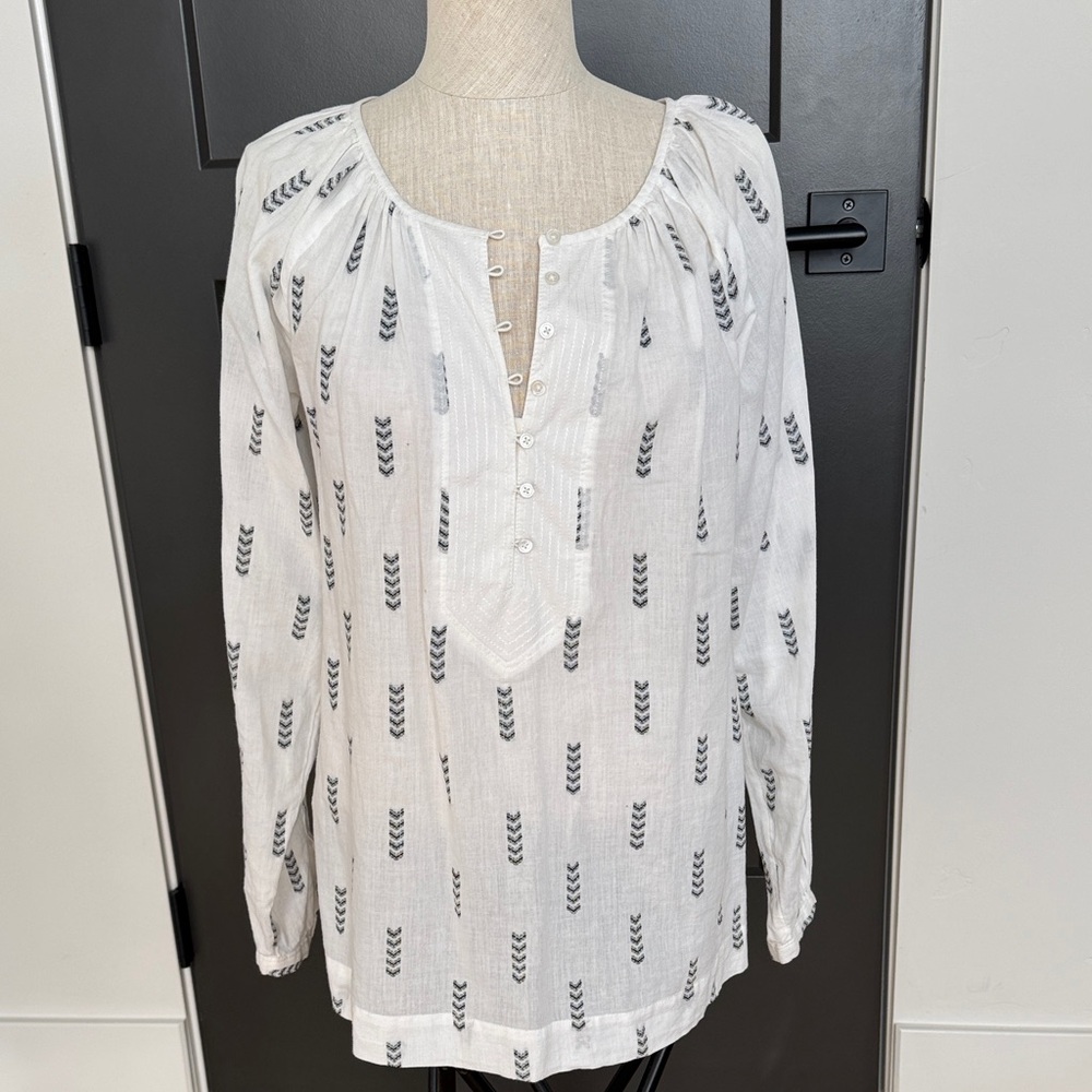 LOFT Cotton Blouse